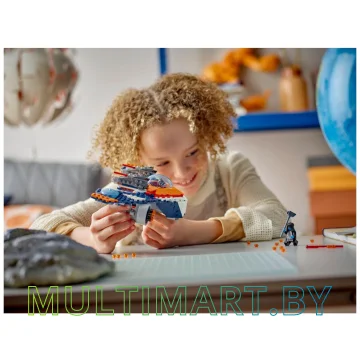Конструктор LEGO Marvel Super Heroes 76278 Боевая птица Ракеты против Ронана картинка 10